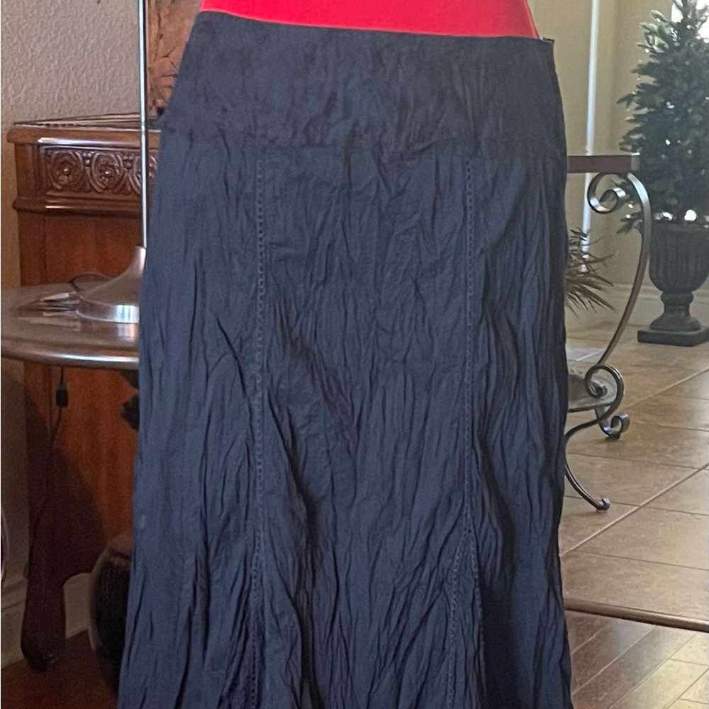 Black Broom Skirt